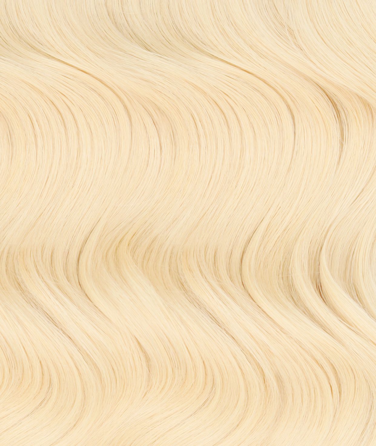 #613 Platinum Blonde Invisi Butterfly Weft™ Hair Extensions