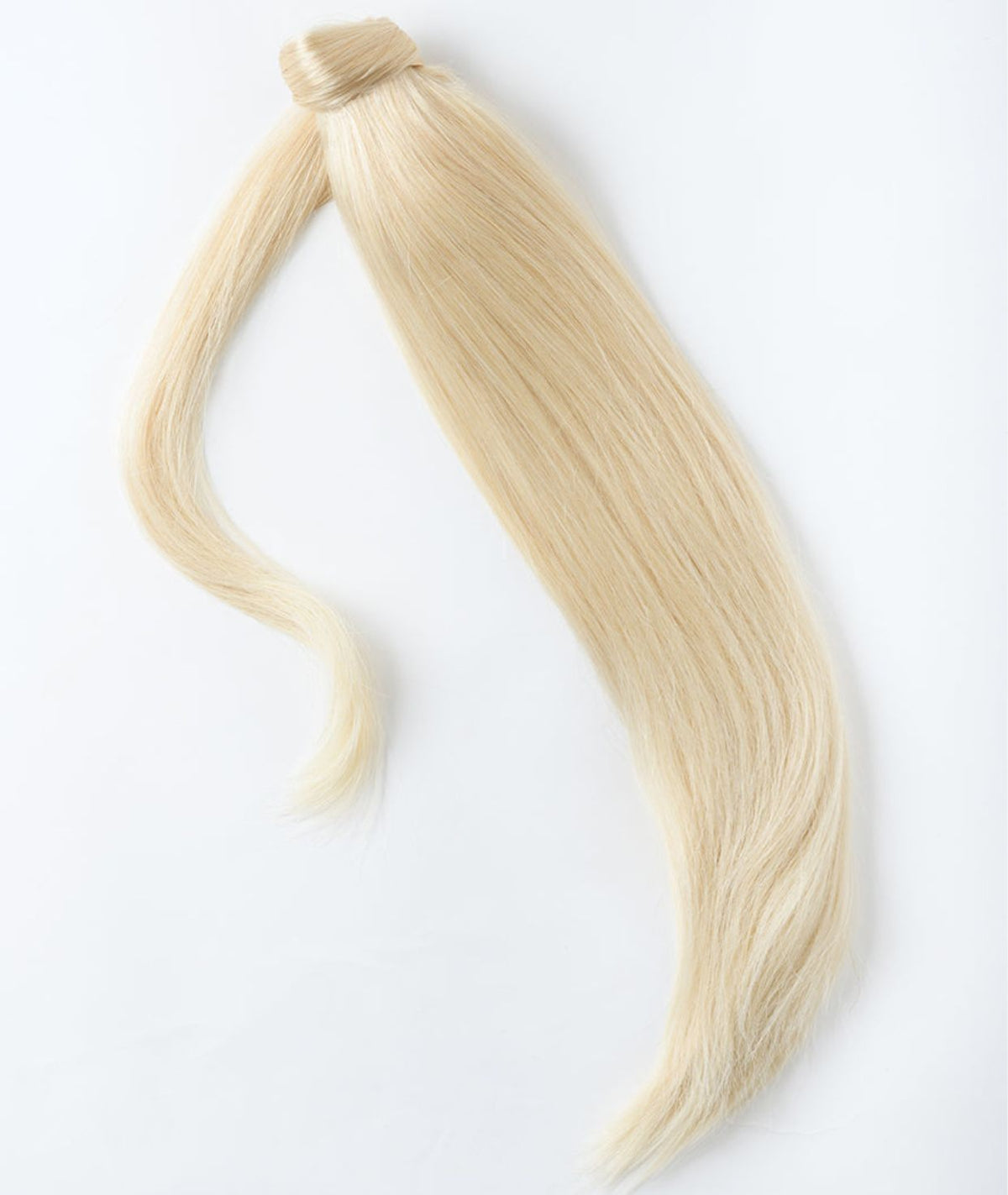 #613 Platinum Blonde Ponytail Hair Extensions