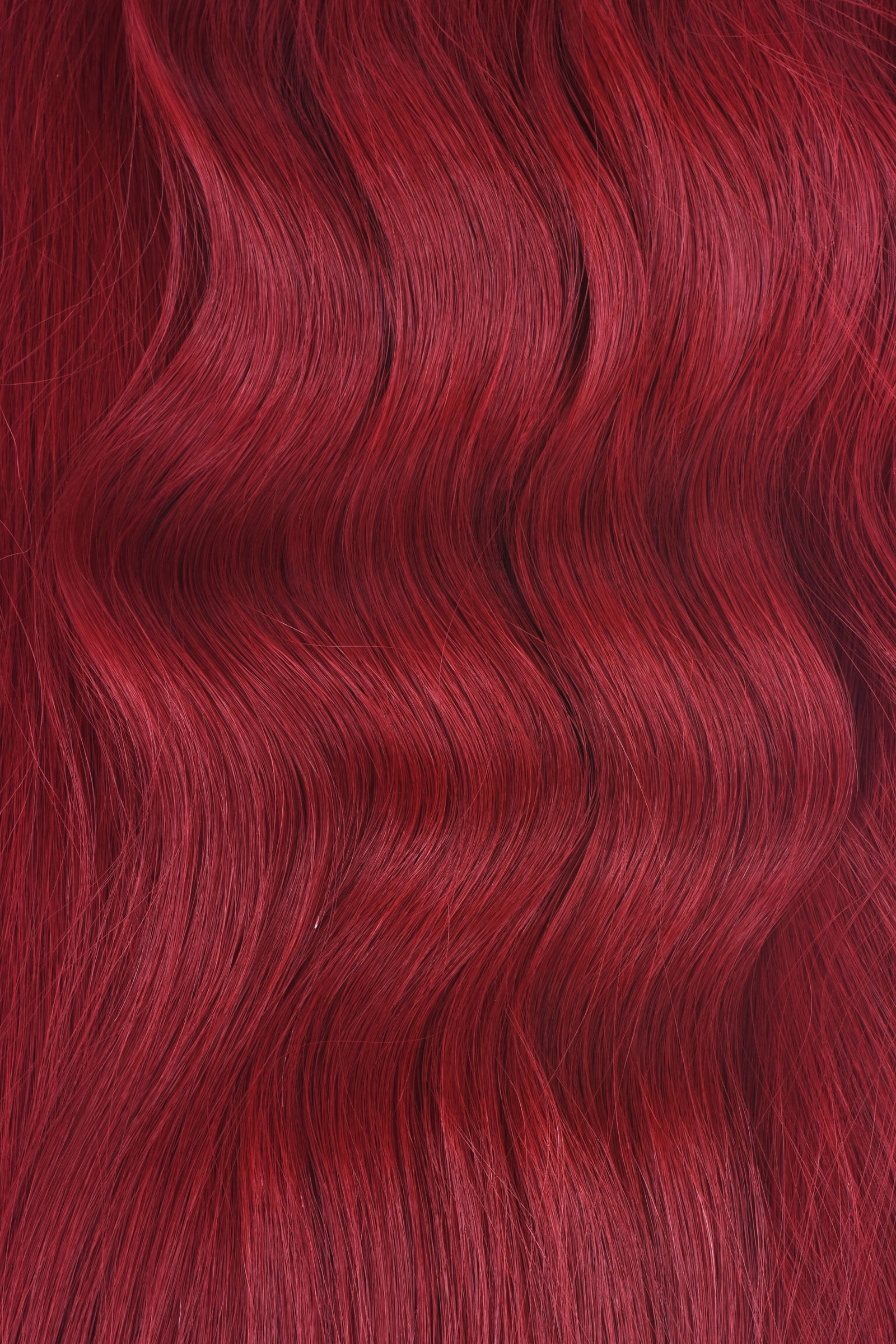 #6R Red Pre Bonded U Tip Extensions