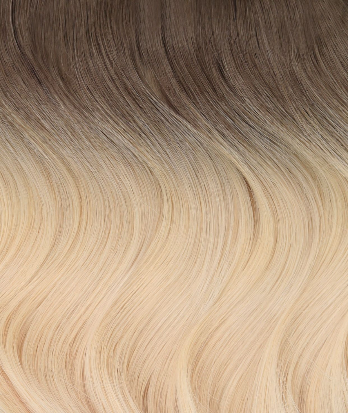 #Arctic Blonde Balayage Genius Butterfly Weft Hair Extensions