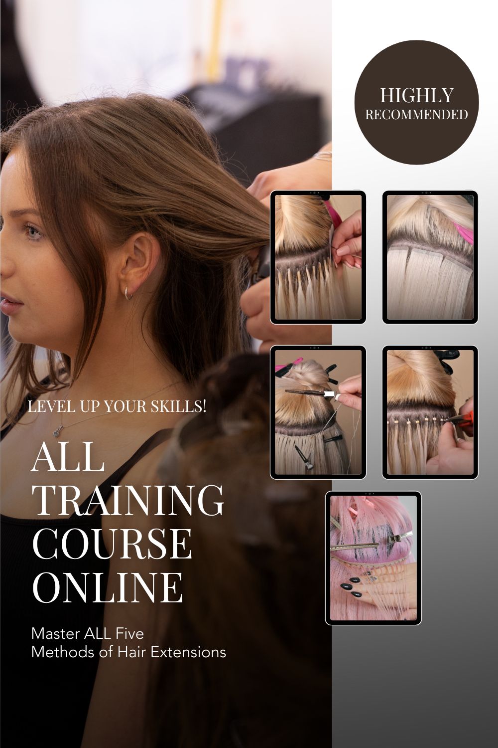 All Hair Extensions Training Course Online