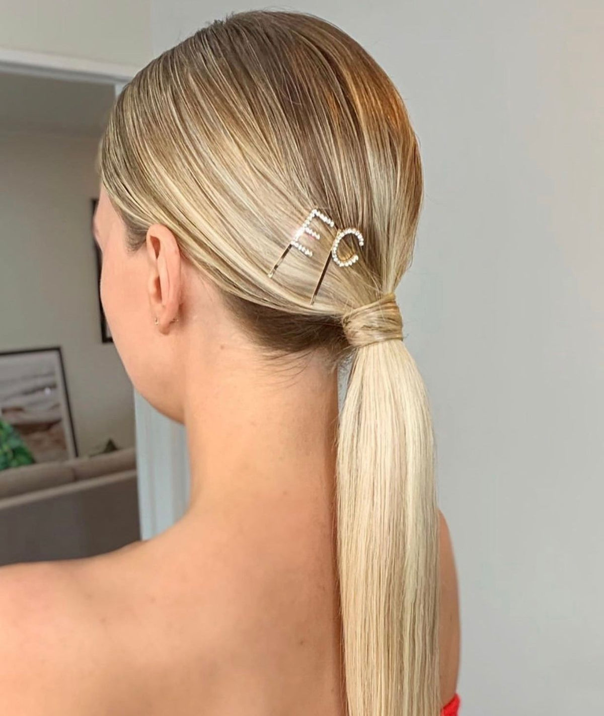 #Beach Blonde Ombre Ultra Seamless Tape In Hair Extensions