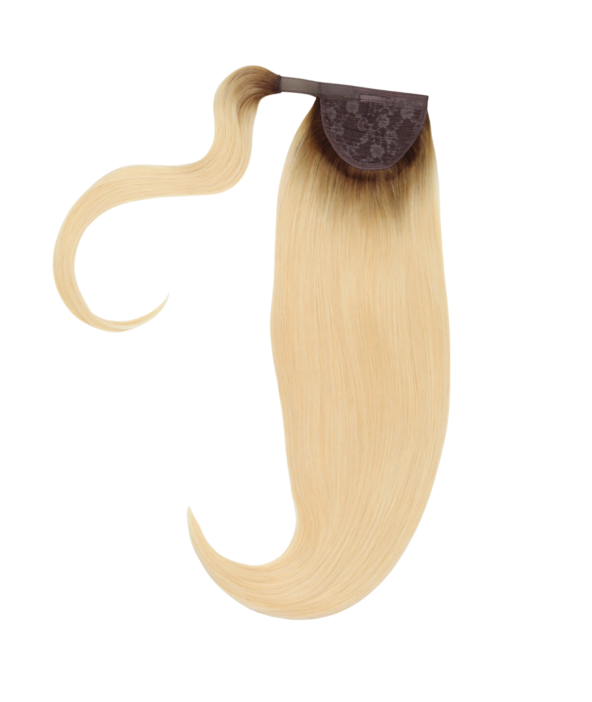 #Beach Blonde Ombre Ponytail Hair Extensions