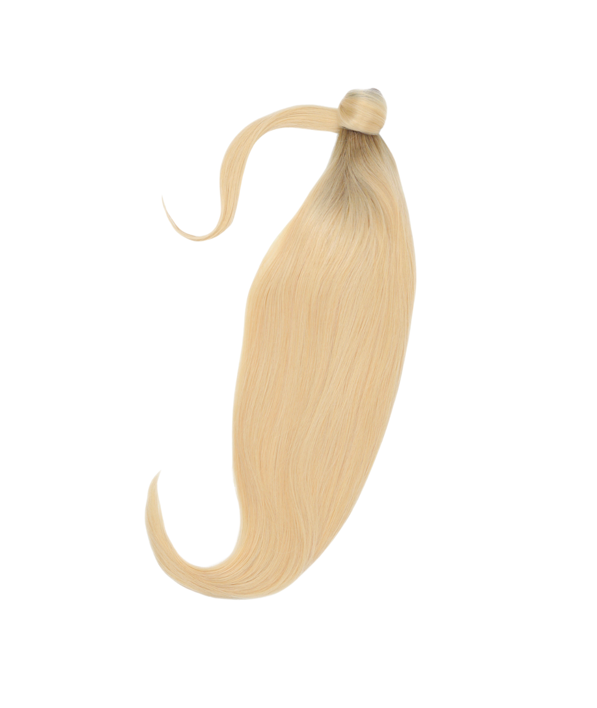 #Beach Blonde Ombre Ponytail Hair Extensions