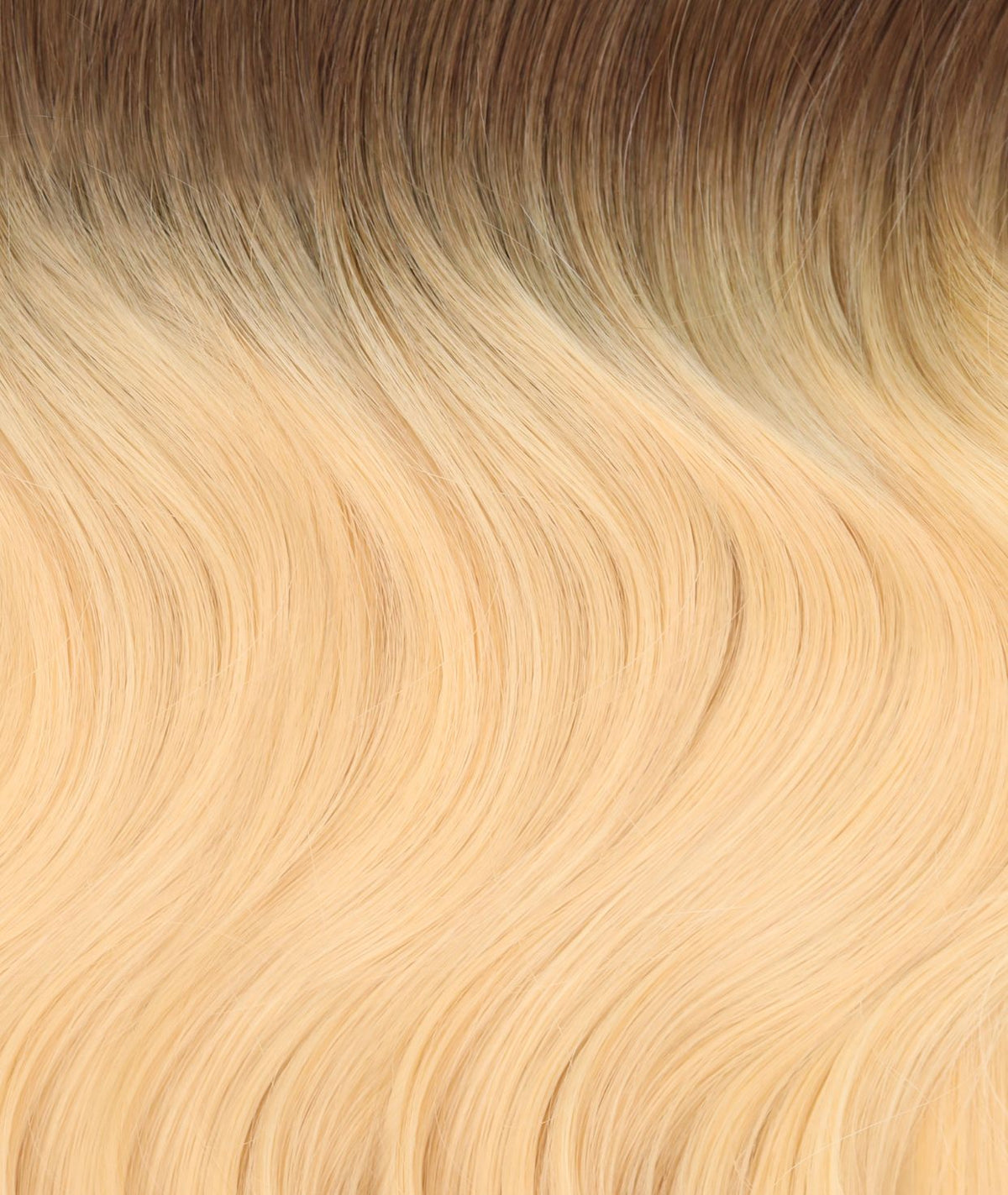#Beach Blonde Ombre Genius Butterfly Weft™ Hair Extensions