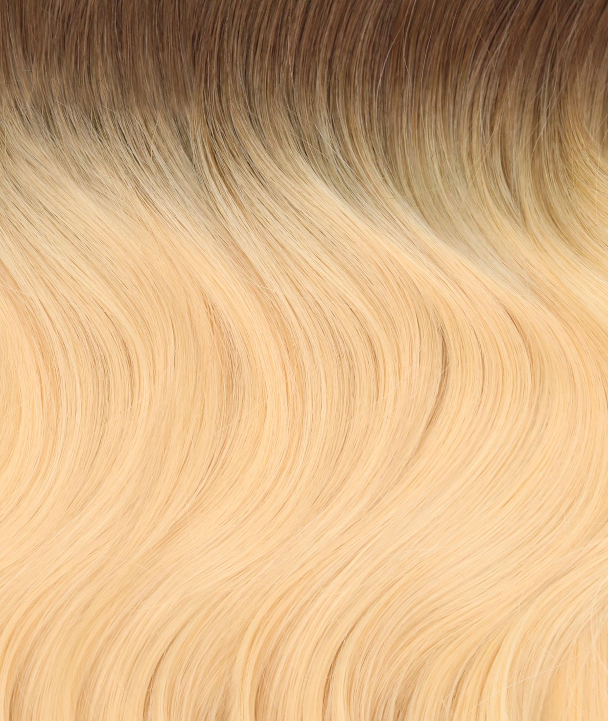 #Beach Blonde Ombre Genius Butterfly Weft™ Hair Extensions