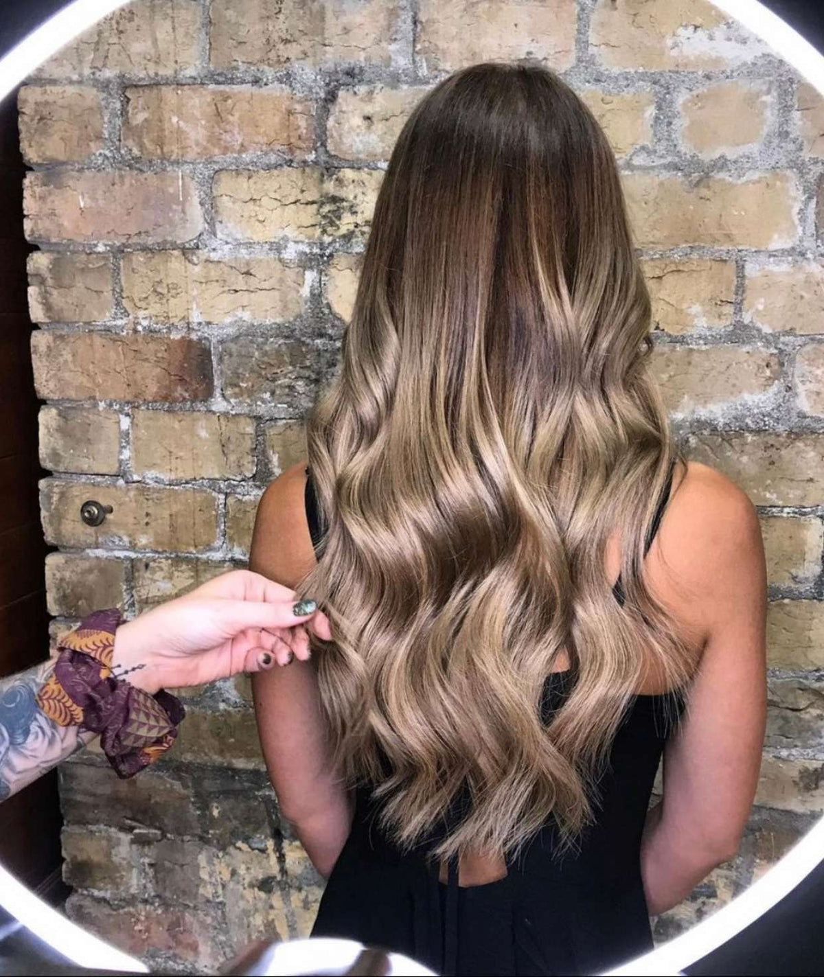 #Bronde Balayage Ultra Seamless Tape In Hair Extensions