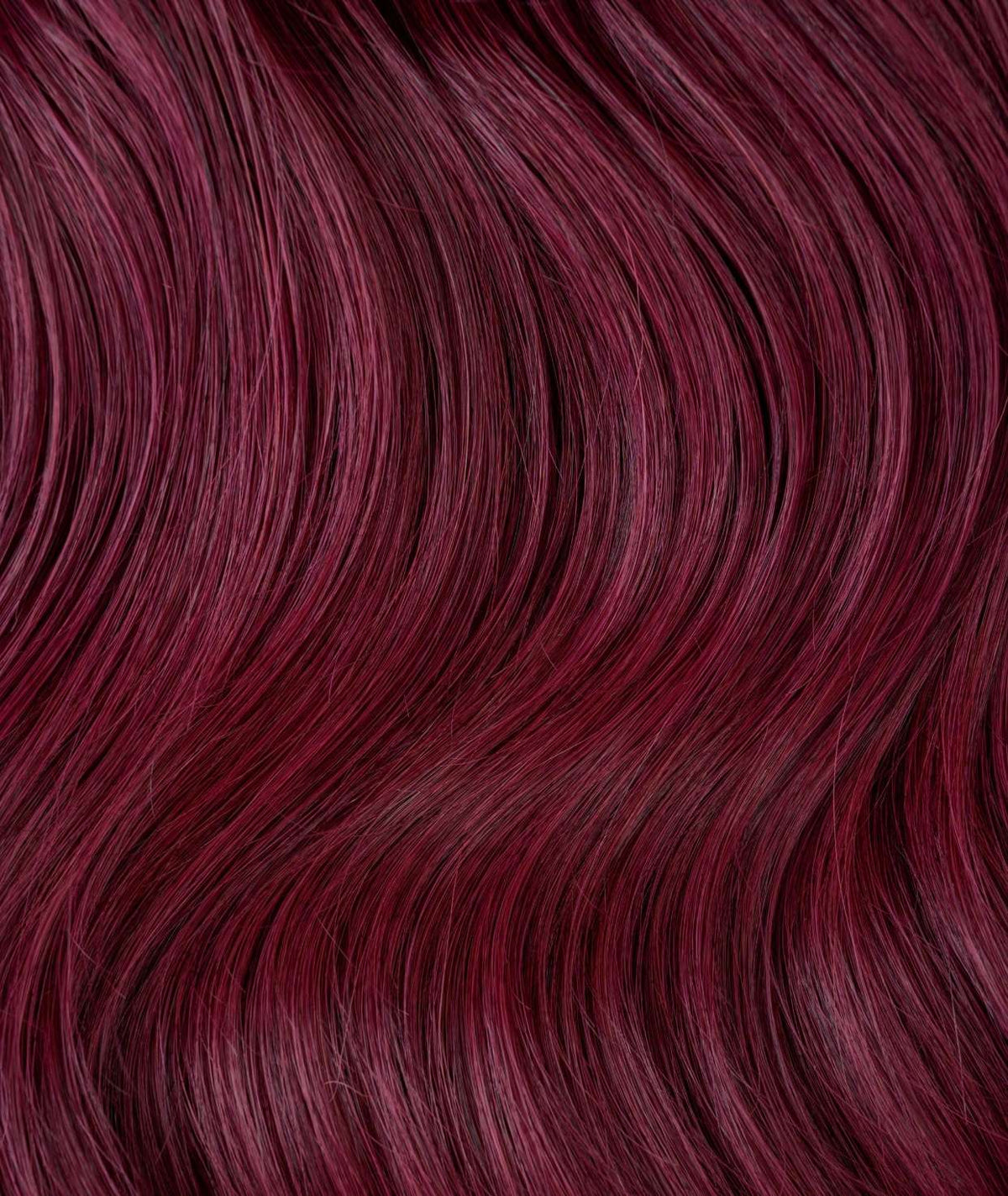 #Burgundy Flat Tip Keratin Bond Hair Extensions