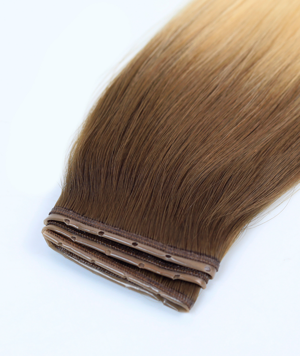 #Beach Blonde Ombre Genius Butterfly Weft™ Hair Extensions