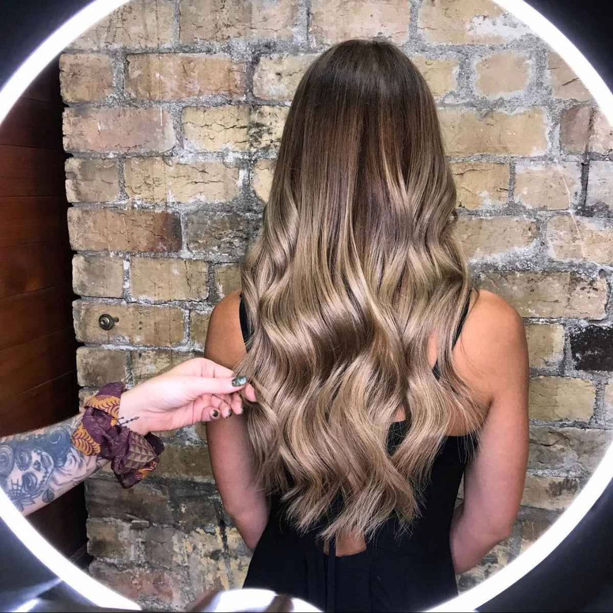 #Bronde Balayage Pre Bonded U Tip Extensions