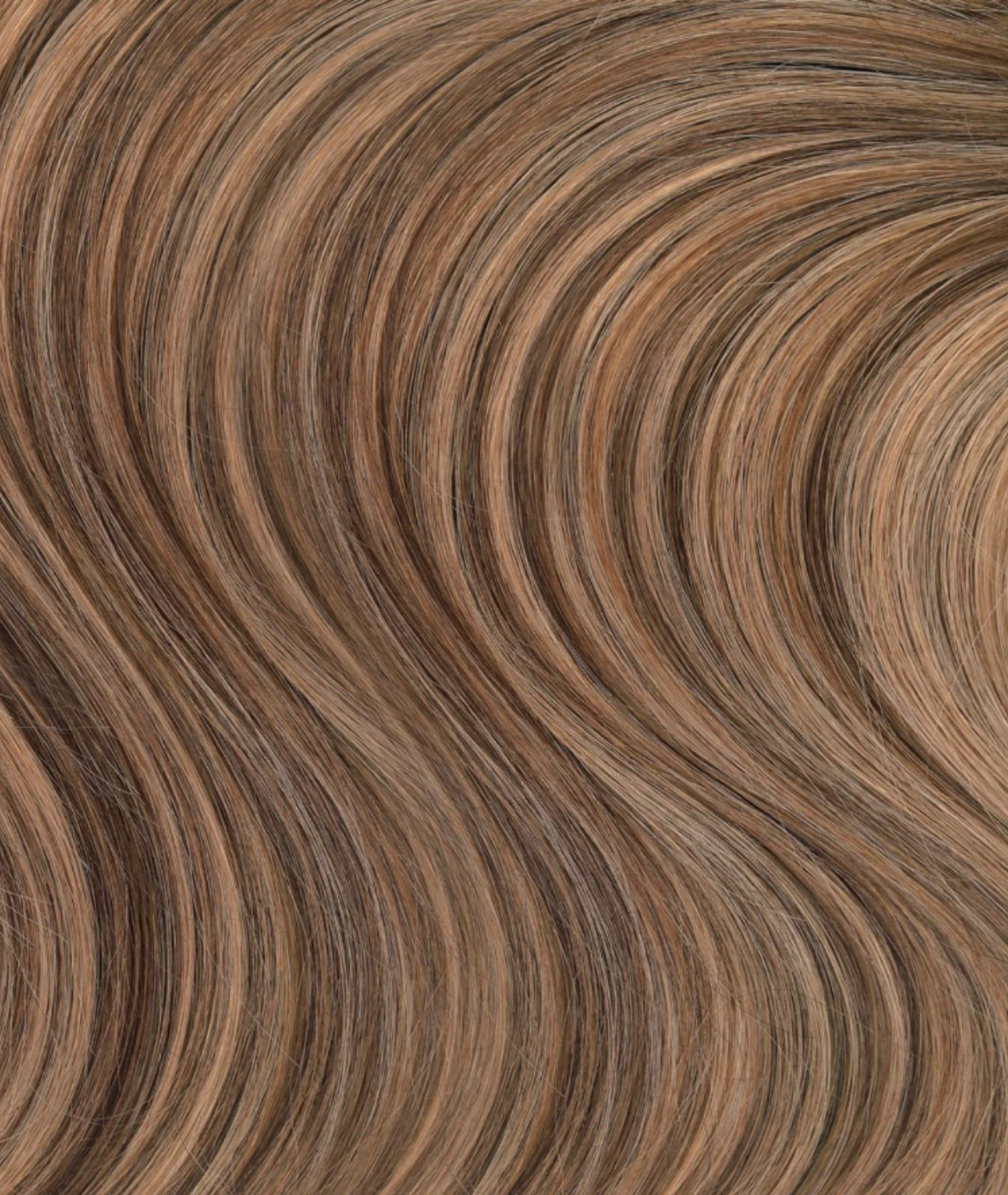 #Chestnut Brown Highlights Genius Weft Hair Extensions