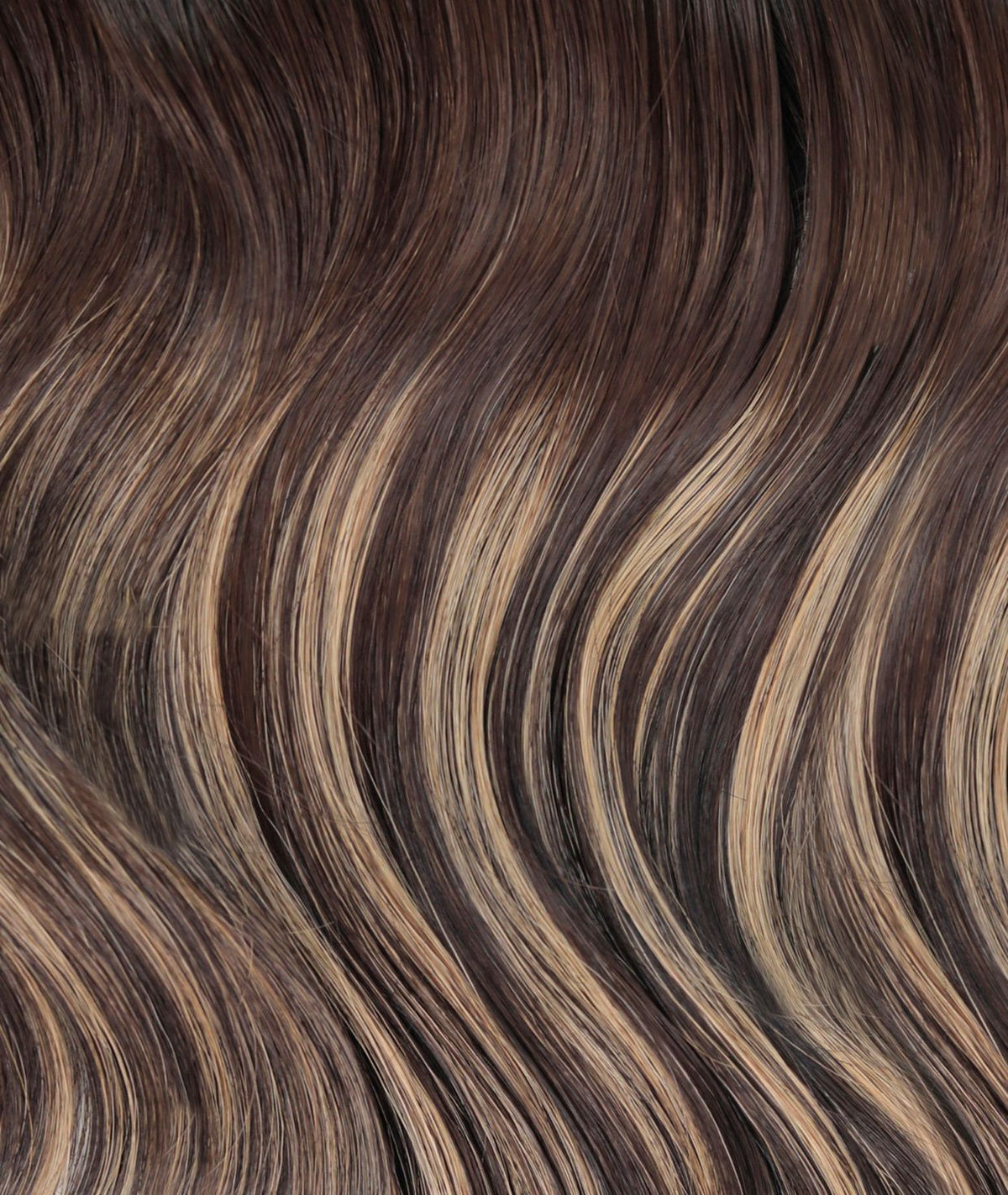 #Dark Ash Brown Balayage Ultra Seamless Tape In Hair Extensions