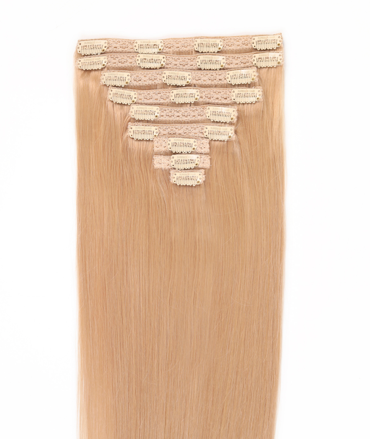 #Dirty Blonde Classic Clip In Hair Extensions 9pcs