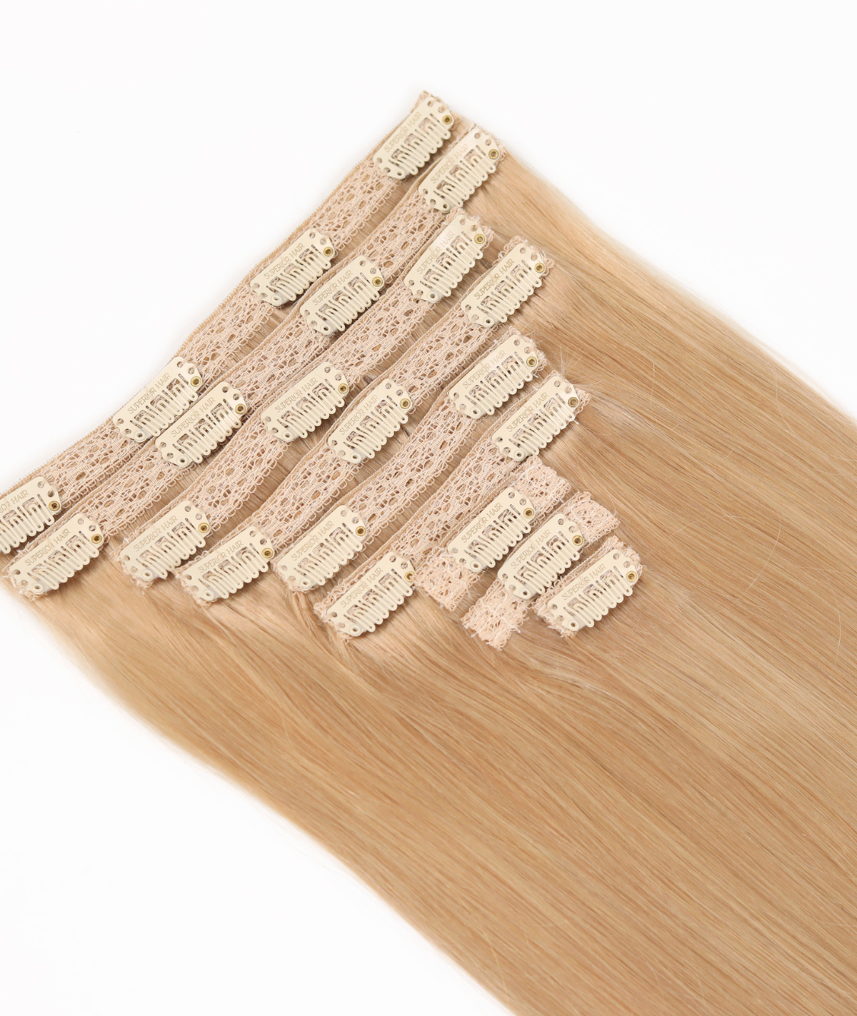 #Dirty Blonde Classic Clip In Hair Extensions 9pcs