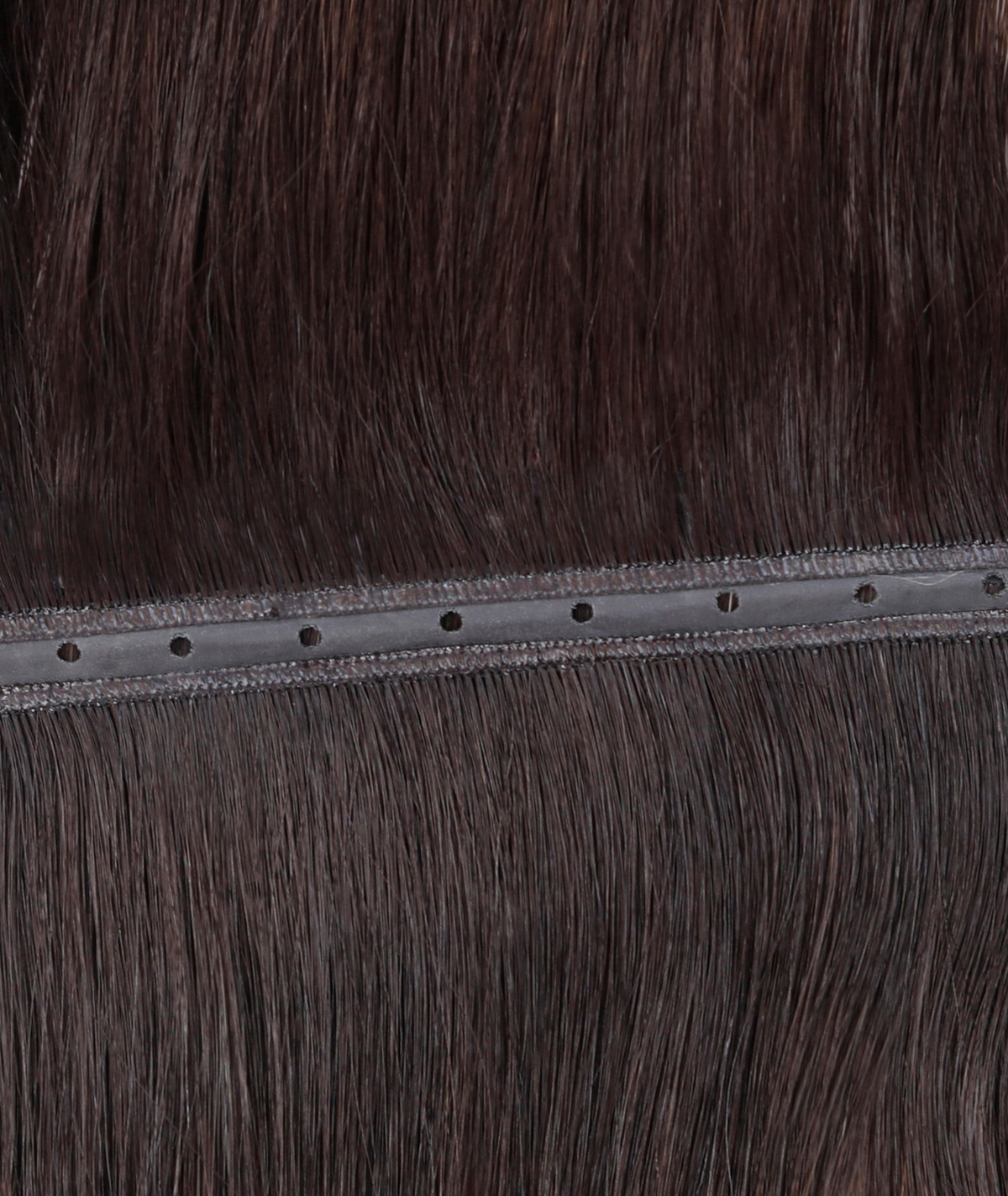 #Dark Ash Brown Balayage Genius Butterfly Weft Hair Extensions