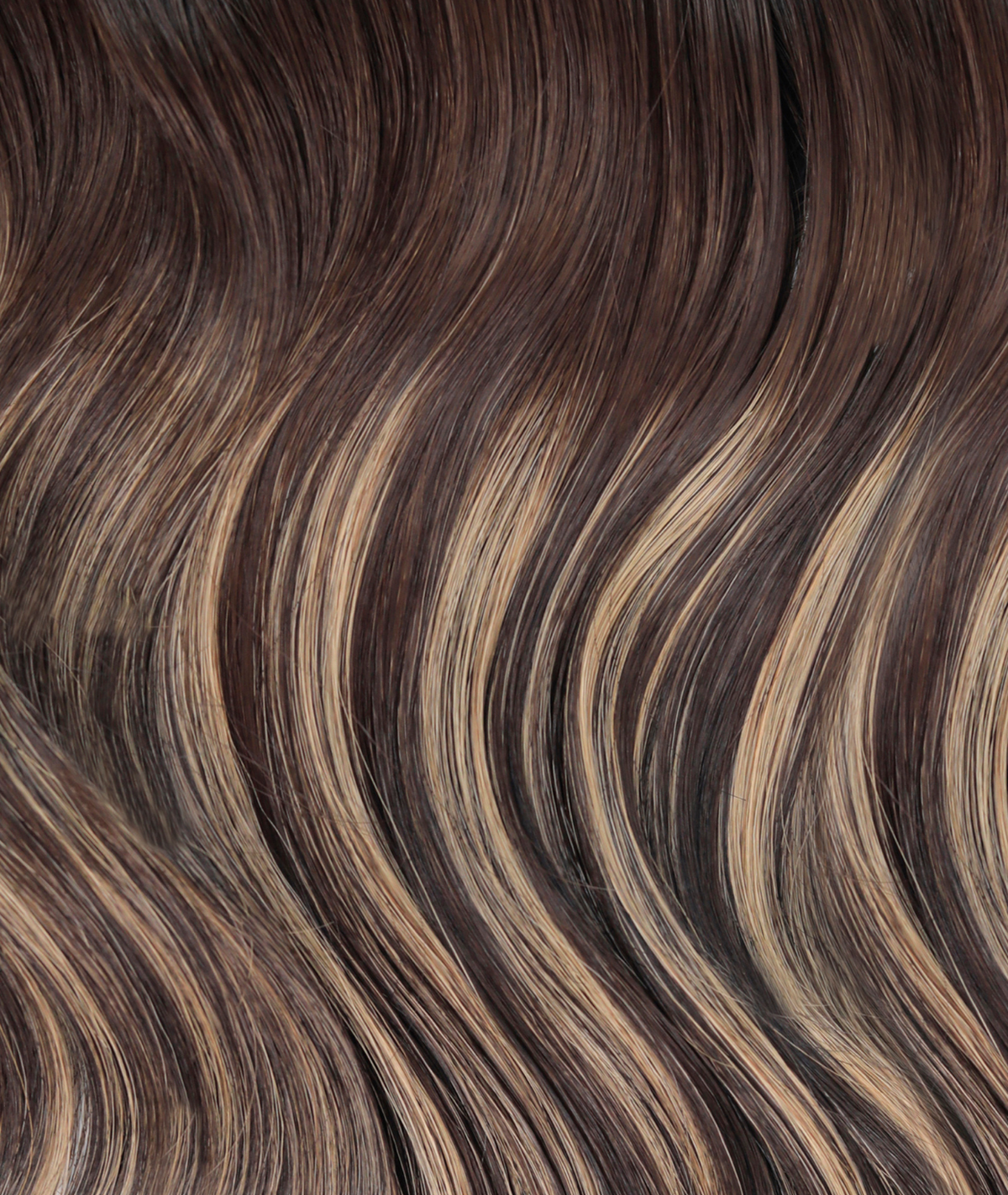 #Dark Ash Brown Balayage Flat Tip Keratin Bond Hair Extensions