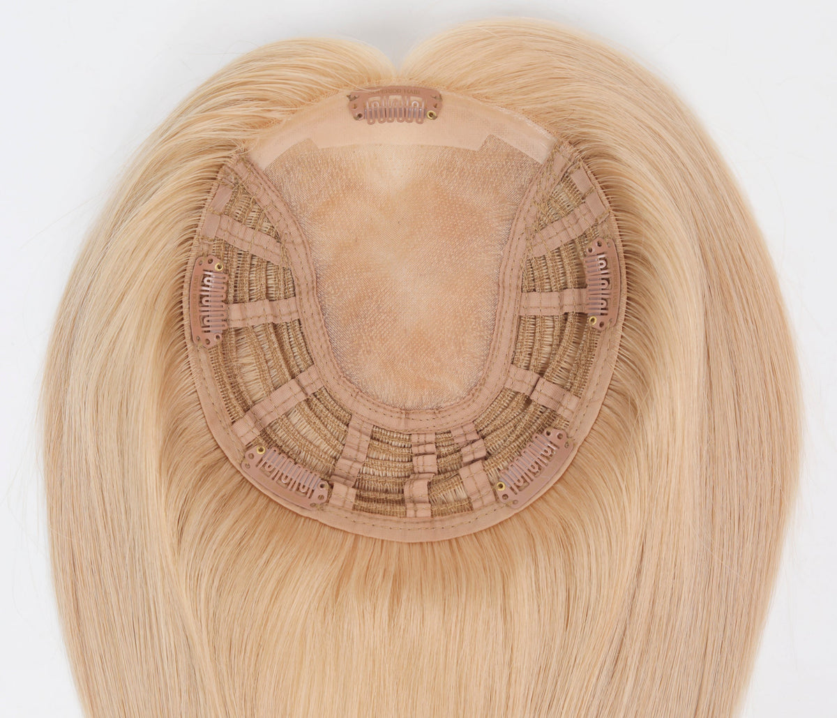 #Dirty Blonde Topper With Invisible Wire (65g)