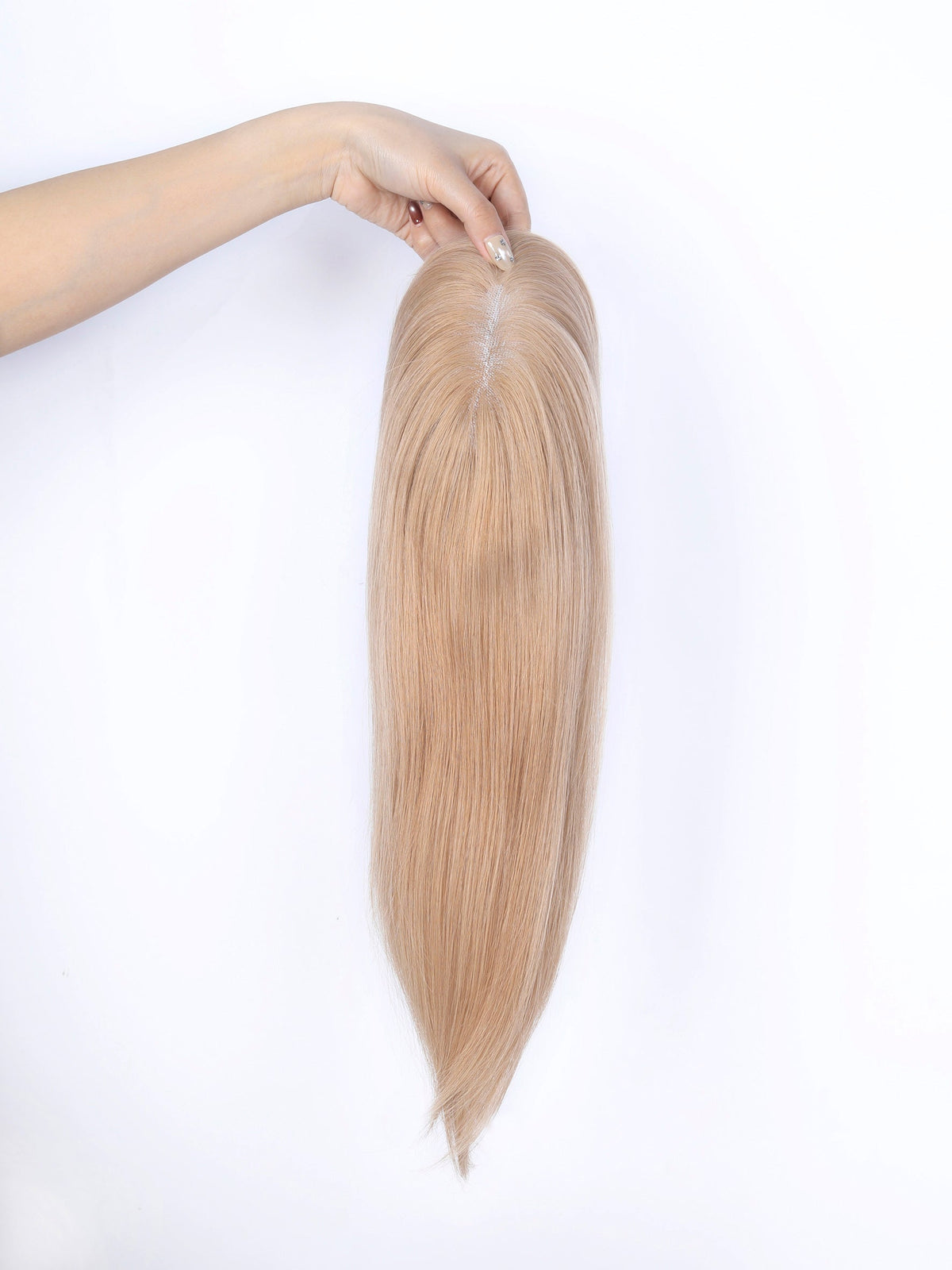 #Dirty Blonde Topper With Invisible Wire (65g)