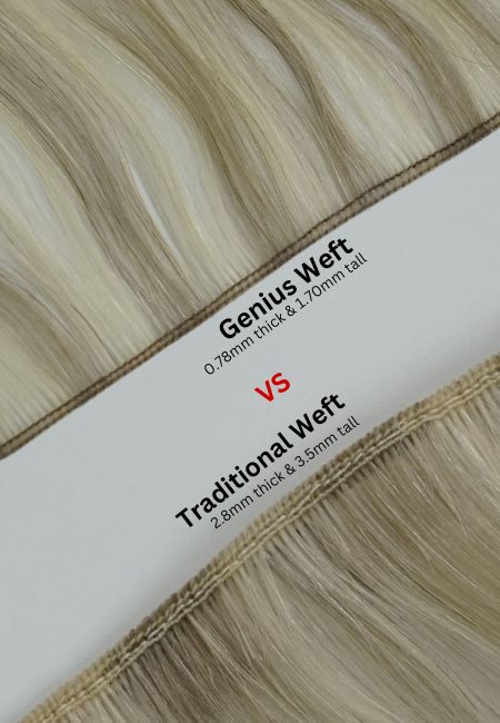 #Smokey Ombre Genius Weft Extensions