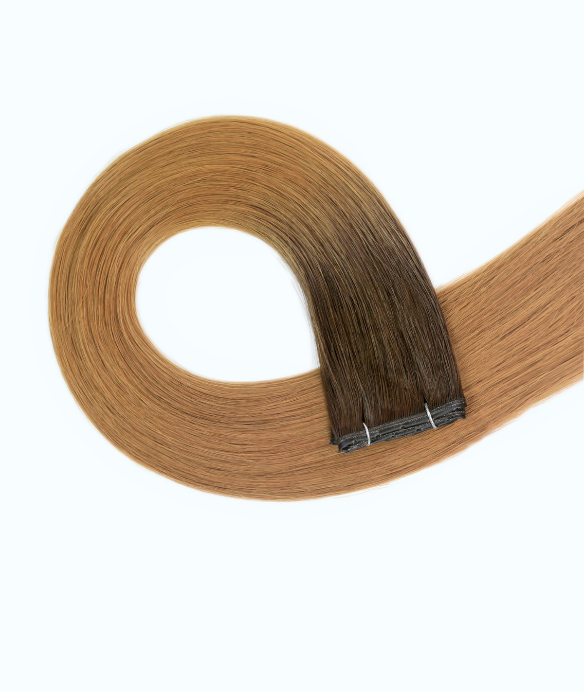 #Ginger Snap Ombre Genius Butterfly Weft Hair Extensions