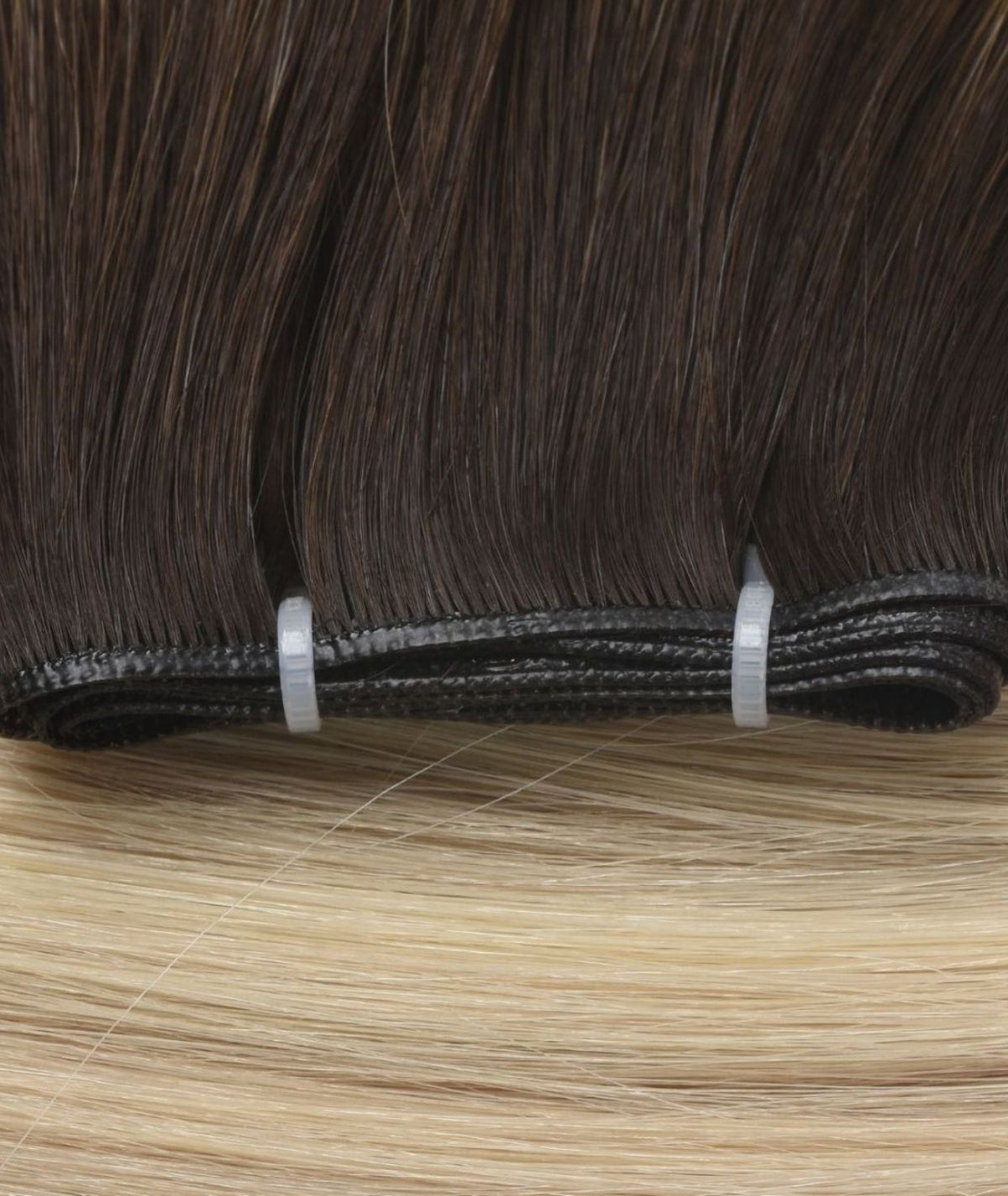#Iced Coffee Balayage Genius Weft Hair Extensions