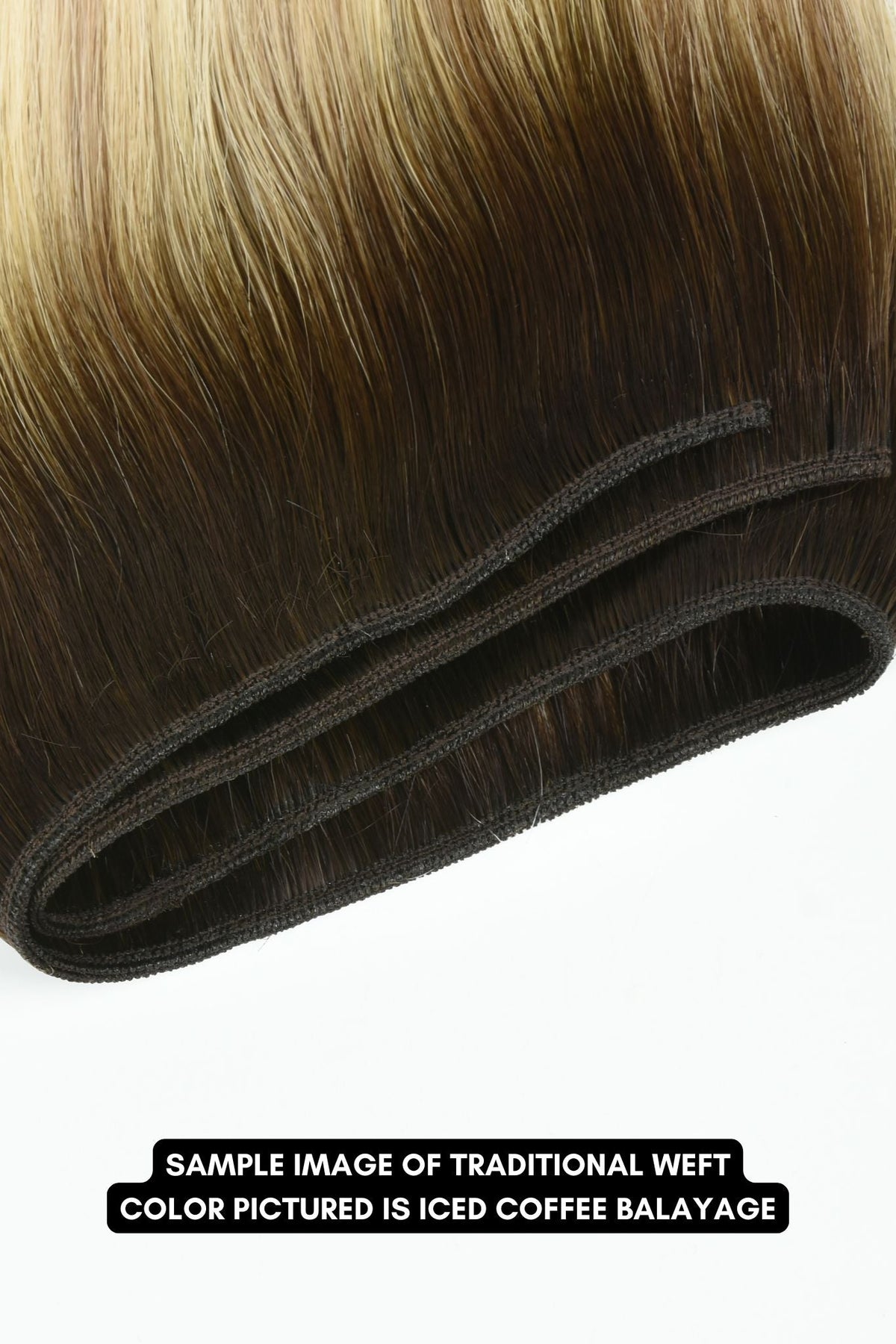 #1 Jet Black Machine Weft Extensions
