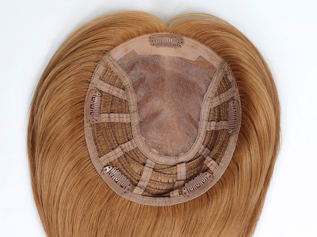 #Natural Red Topper With Invisible Wire (65g)