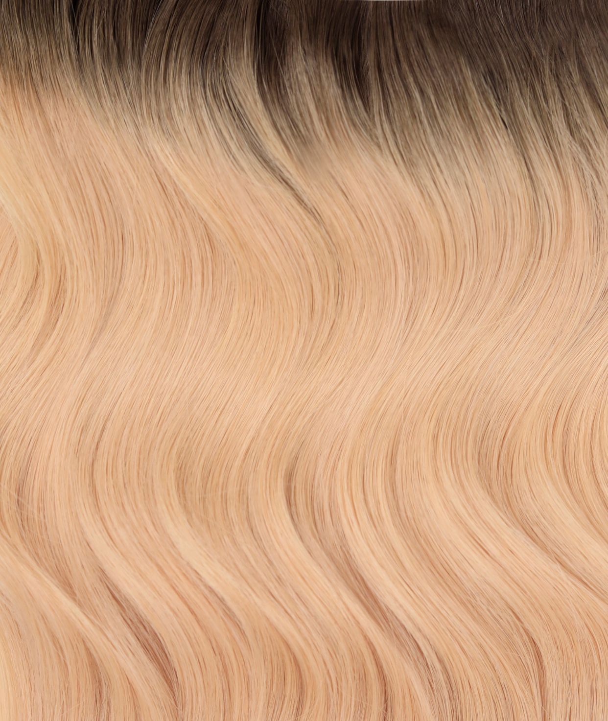 #Rooted Beach Ash Blonde Genius Butterfly Weft™ Hair Extensions (NEW)