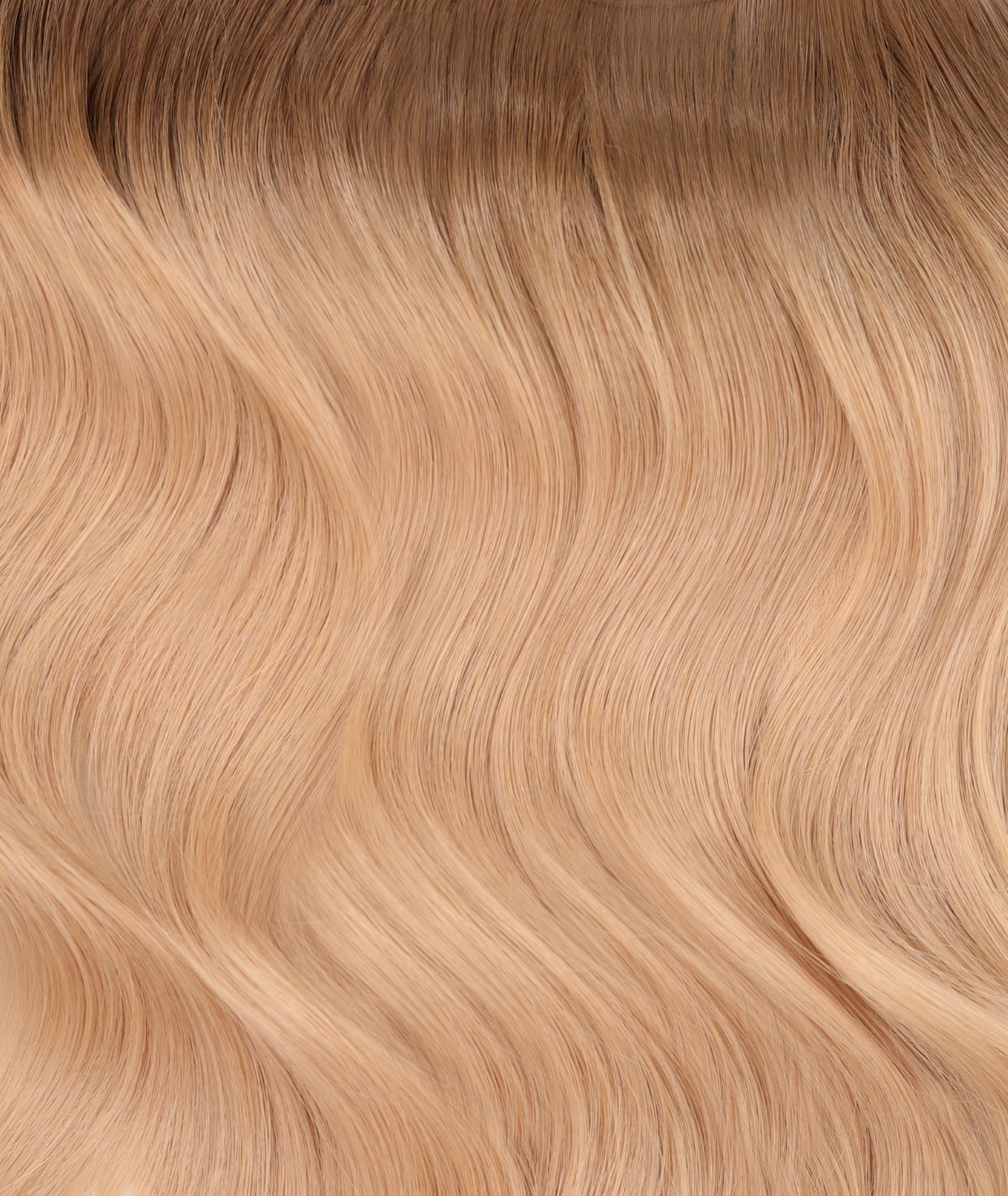 #Rooted Beach Blonde Genius Butterfly Weft™ Hair Extensions (NEW)