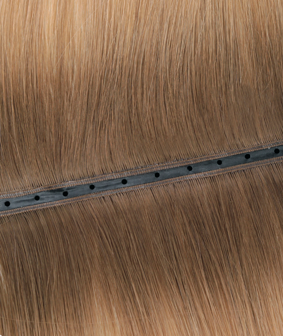 #Rooted Champagne Chestnut Genius Butterfly Weft™ Hair Extensions (NEW)
