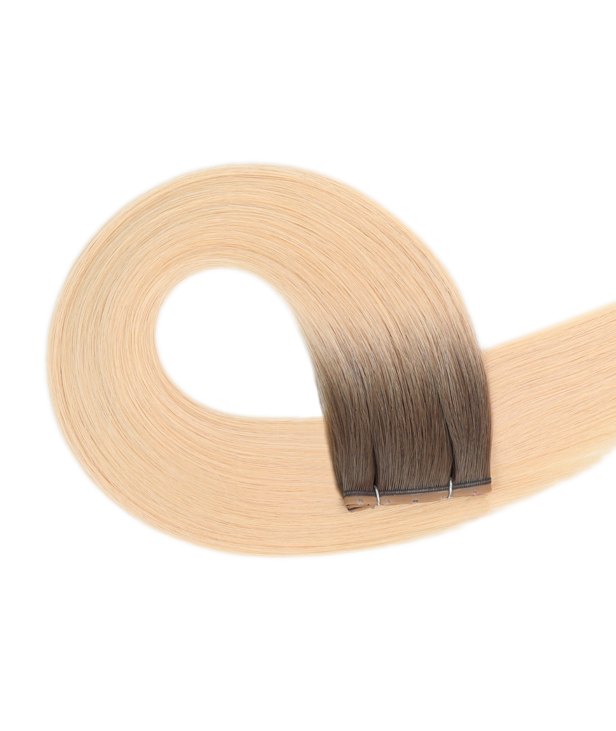 #Rooted Hollywood Blonde Genius Butterfly Weft™ Hair Extensions (NEW)