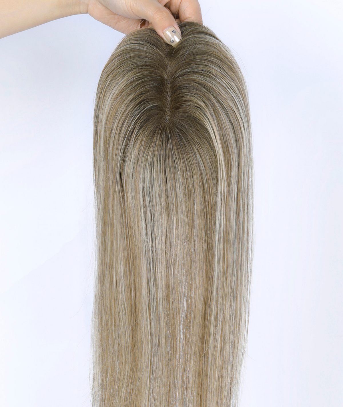 #Rooted Hazelnut Twist Women's Lite Hair Topper (NEW)