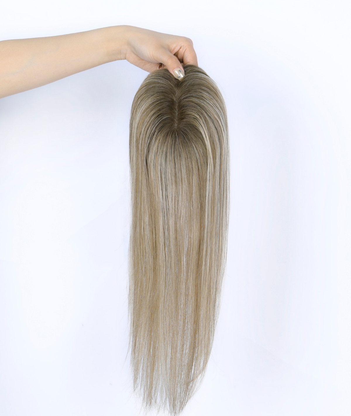 #Rooted Hazelnut Twist Women's Lite Hair Topper (NEW)