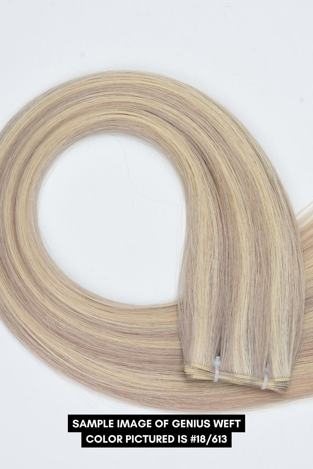 #12 Dark Honey Blonde Genius Weft Extensions