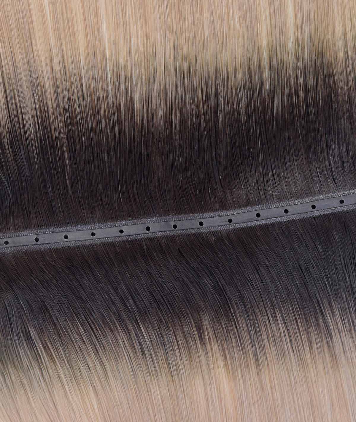 #Smokey Ombre Genius Butterfly Weft Hair Extensions