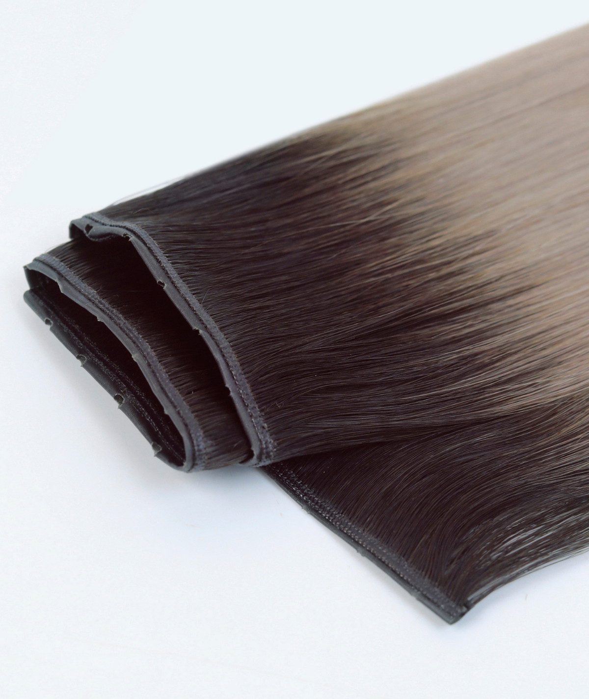 #Smokey Ombre Genius Butterfly Weft Hair Extensions