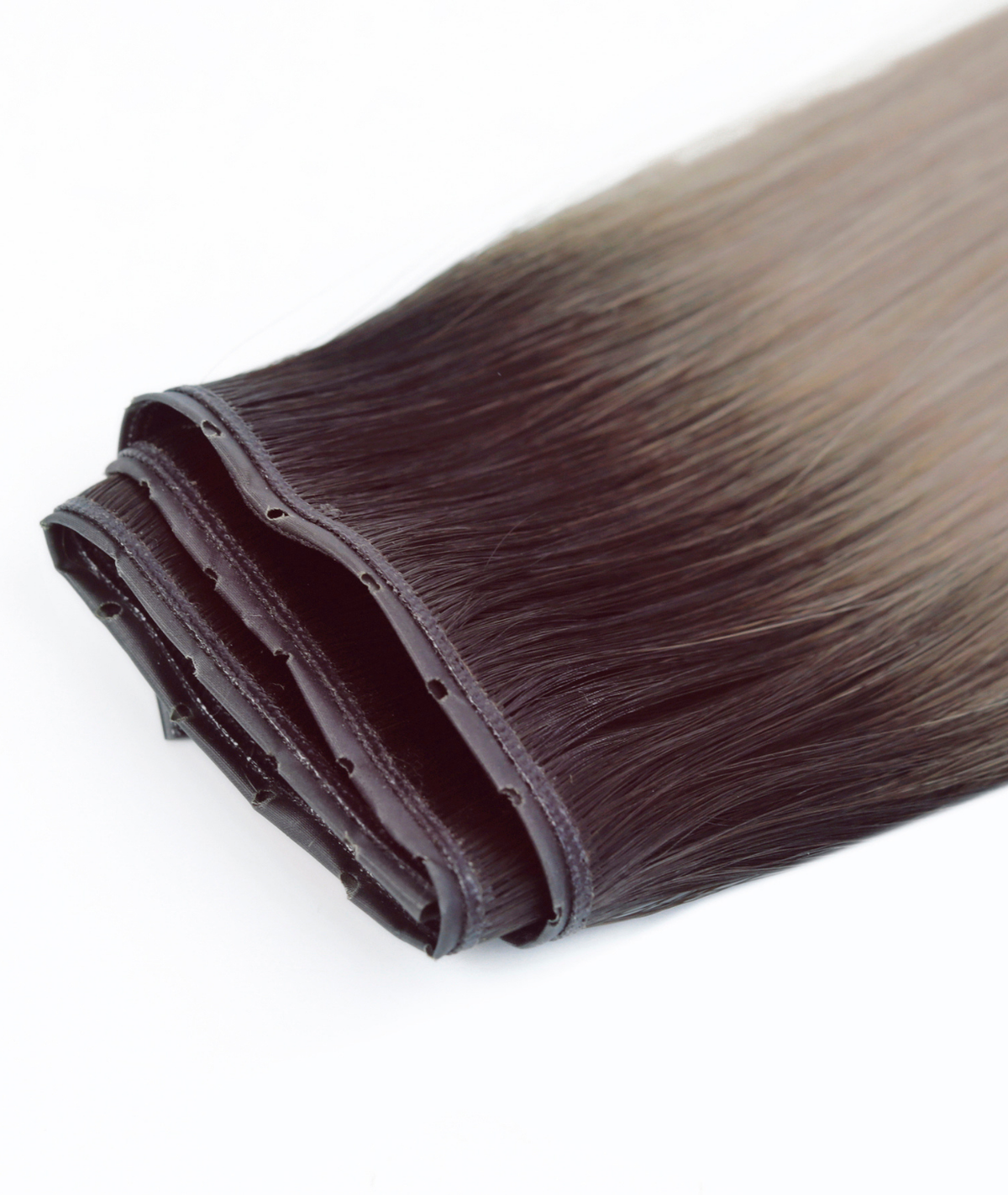 #Smokey Ombre Genius Butterfly Weft Hair Extensions