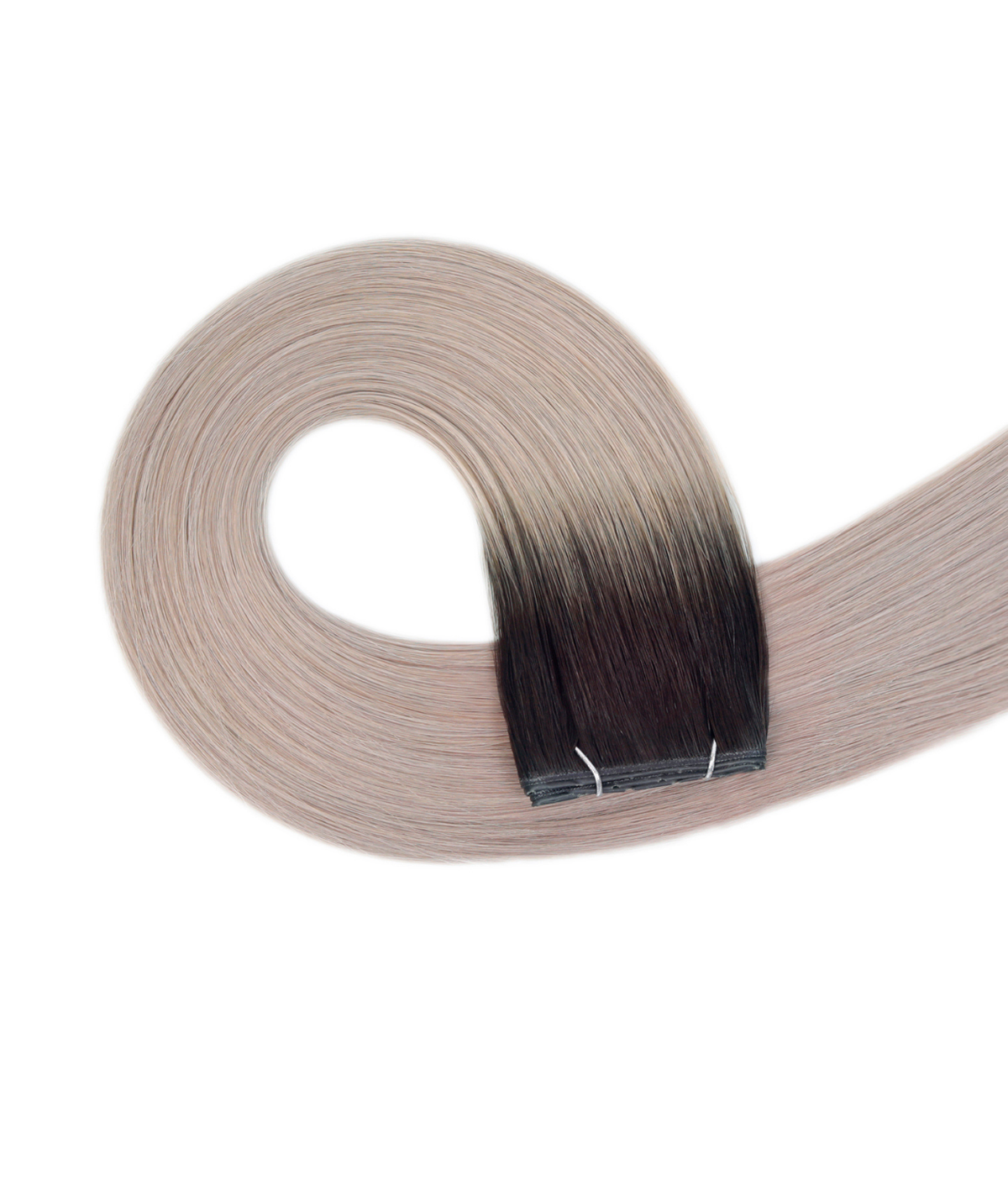 #Smokey Ombre Genius Butterfly Weft Hair Extensions