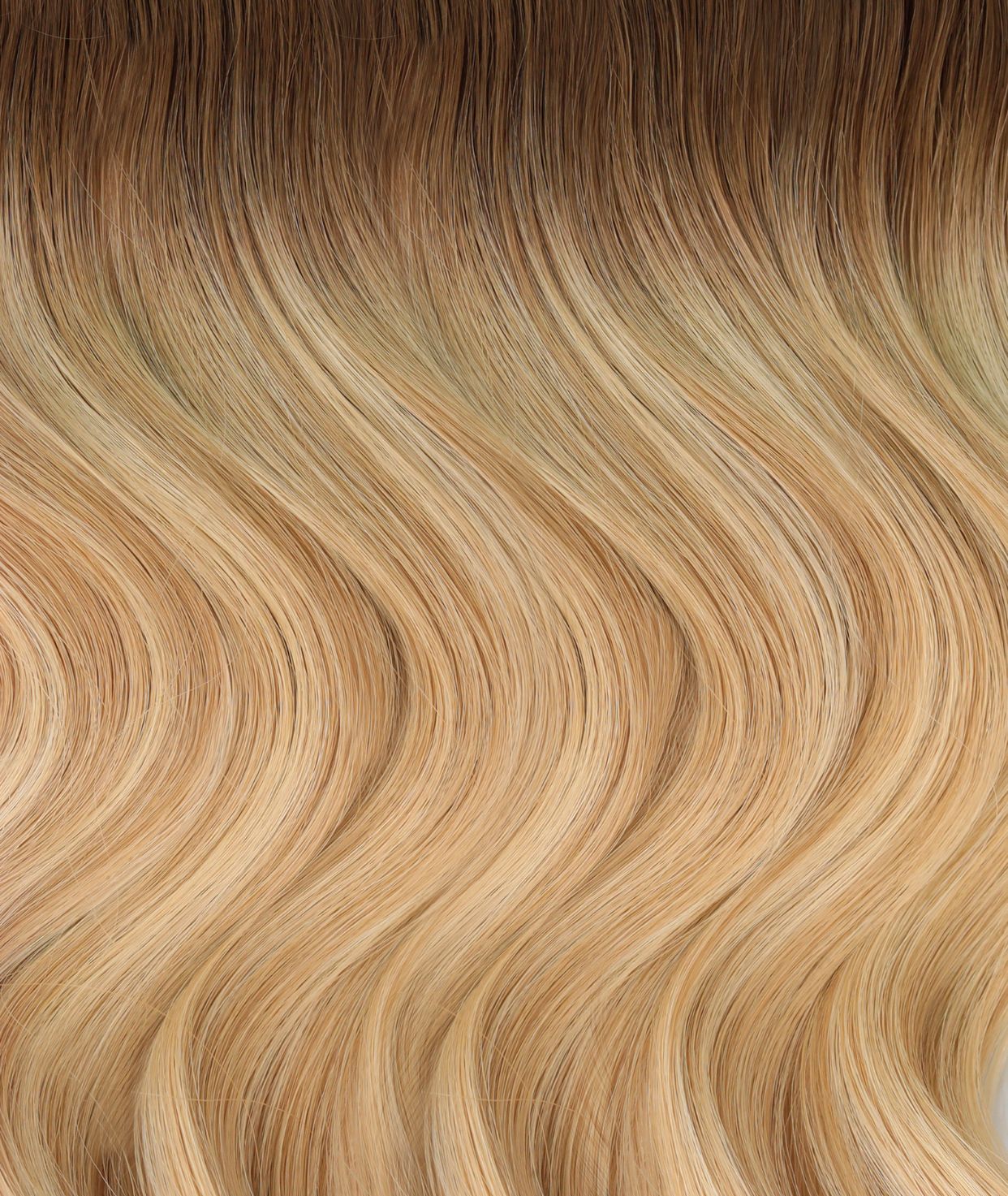 #Toffee Cream Balayage Genius Butterfly Weft™ Hair Extensions (NEW)