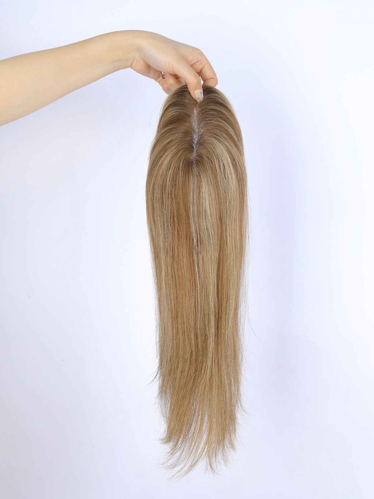 #Toasted Bronde Balayage Topper With Invisible Wire (65g)