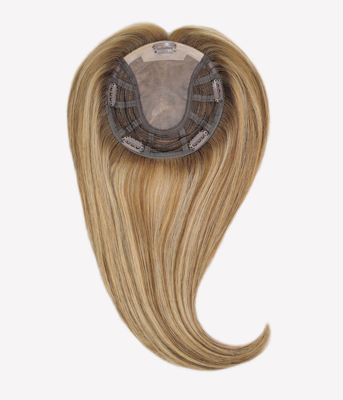 #Toasted Bronde Balayage Topper With Invisible Wire (65g)