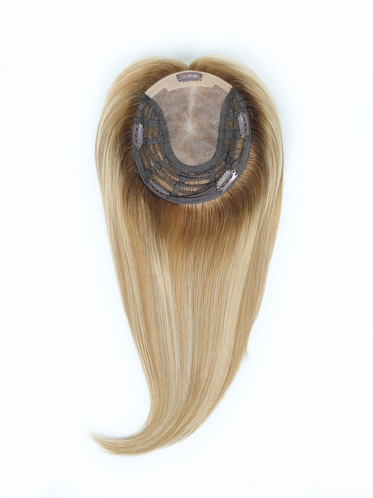 #Toffee Cream Balayage Topper With Invisible Wire (65g)