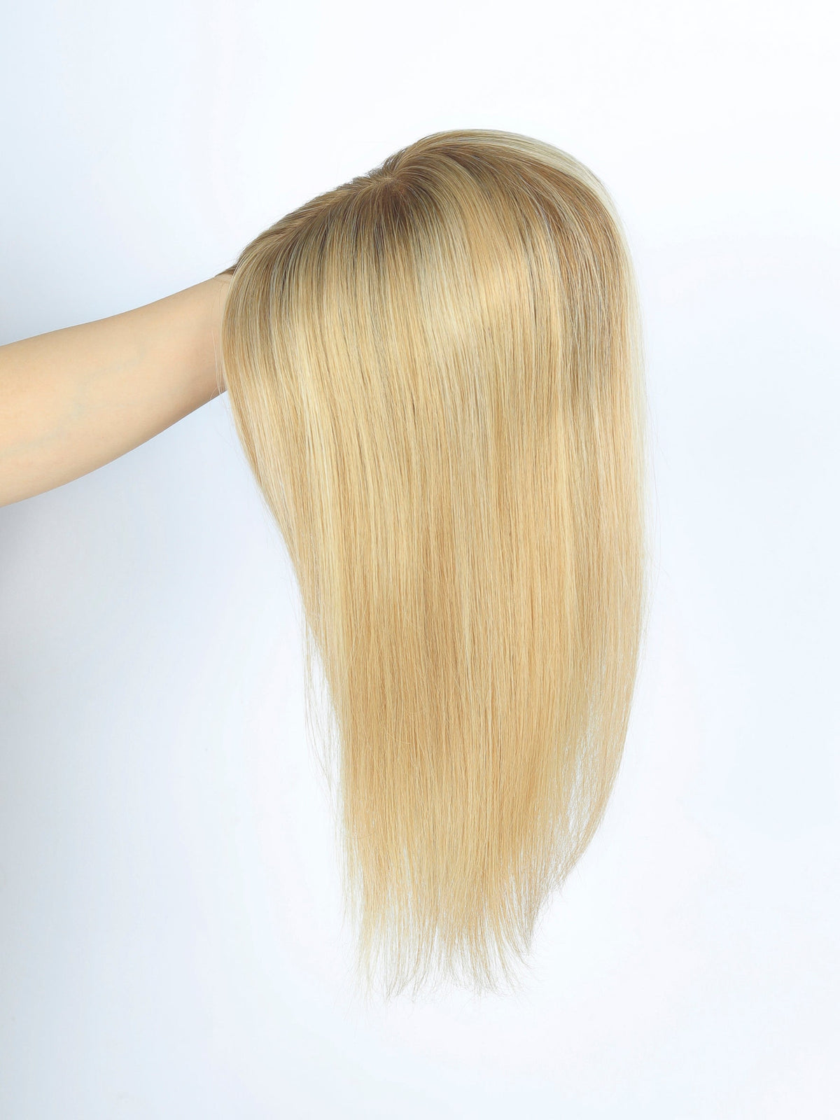 #Toffee Cream Balayage Topper With Invisible Wire (65g)