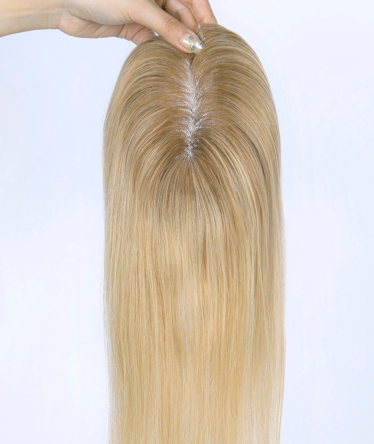 #Toffee Cream Balayage Women's Lite Hair Topper (NEW)