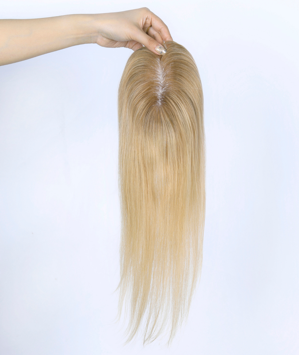 #Toffee Cream Balayage Women's Lite Hair Topper (NEW)