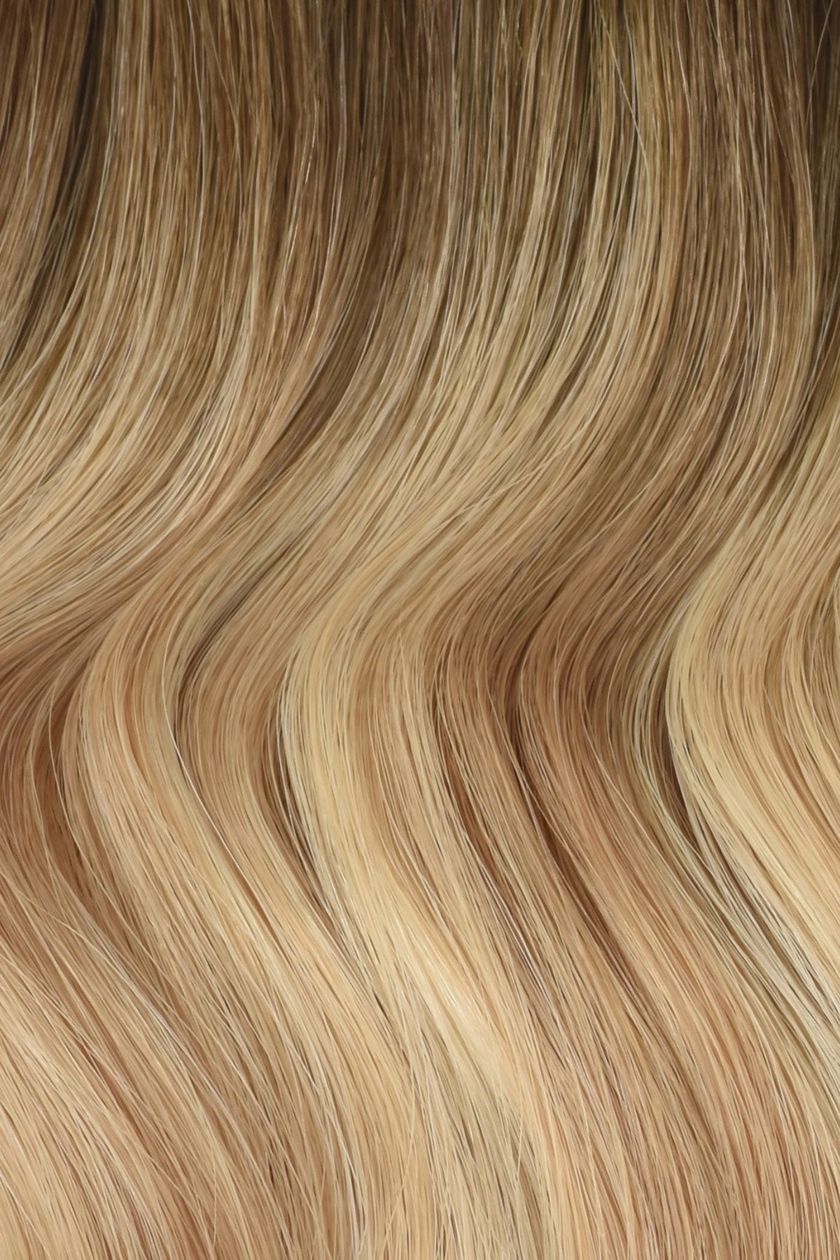 #Toffee Cream Balayage Pre Bonded U Tip Extensions