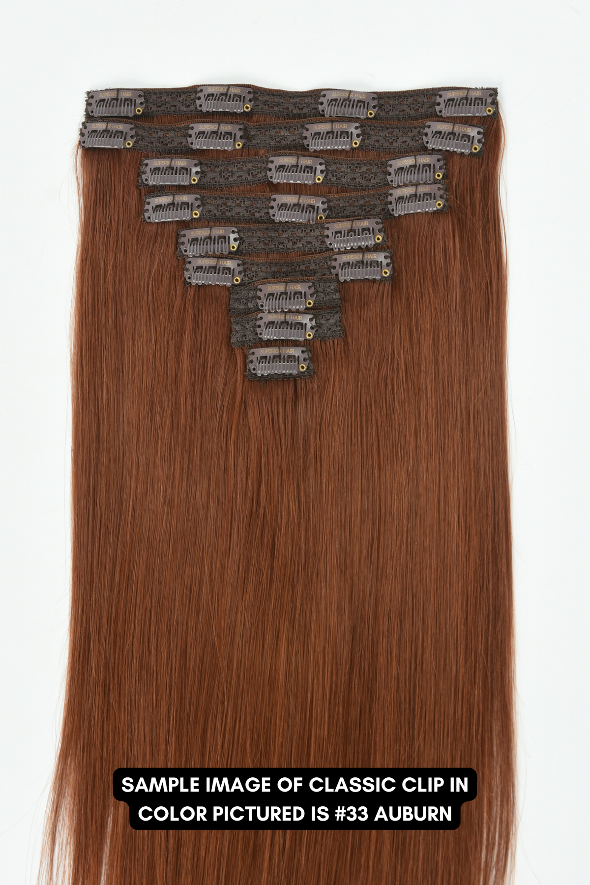 #Pearl Gray Classic Clip In Hair Extensions 9pcs