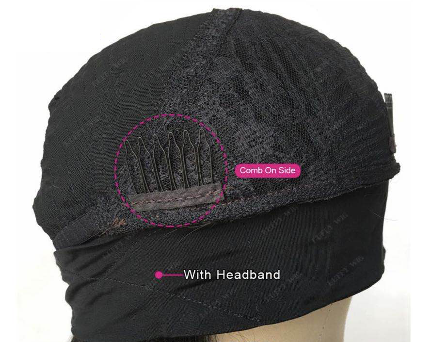 Kinky Blow-out Headband Wig
