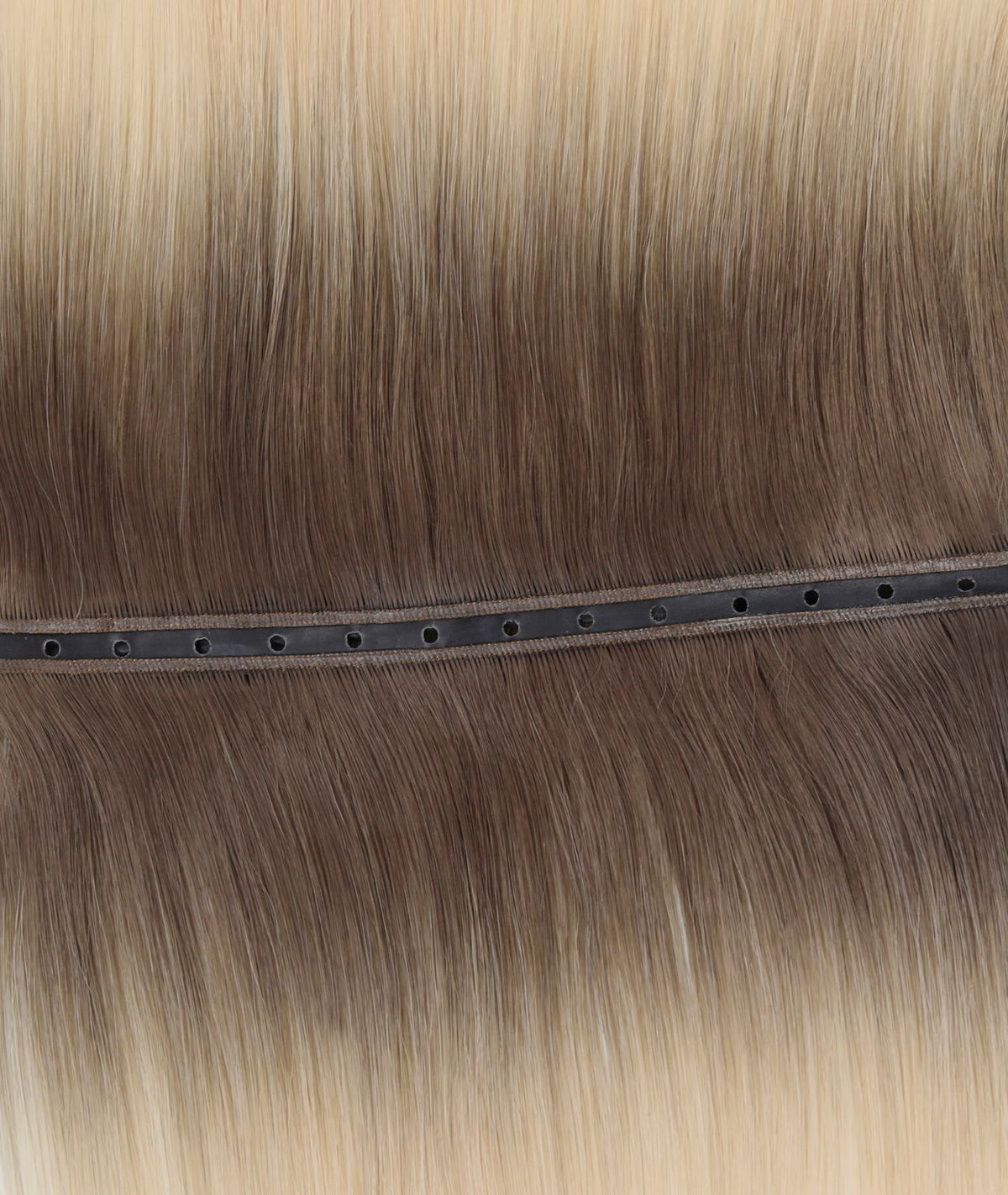 #Arctic Blonde Balayage Genius Butterfly Weft™ Hair Extensions