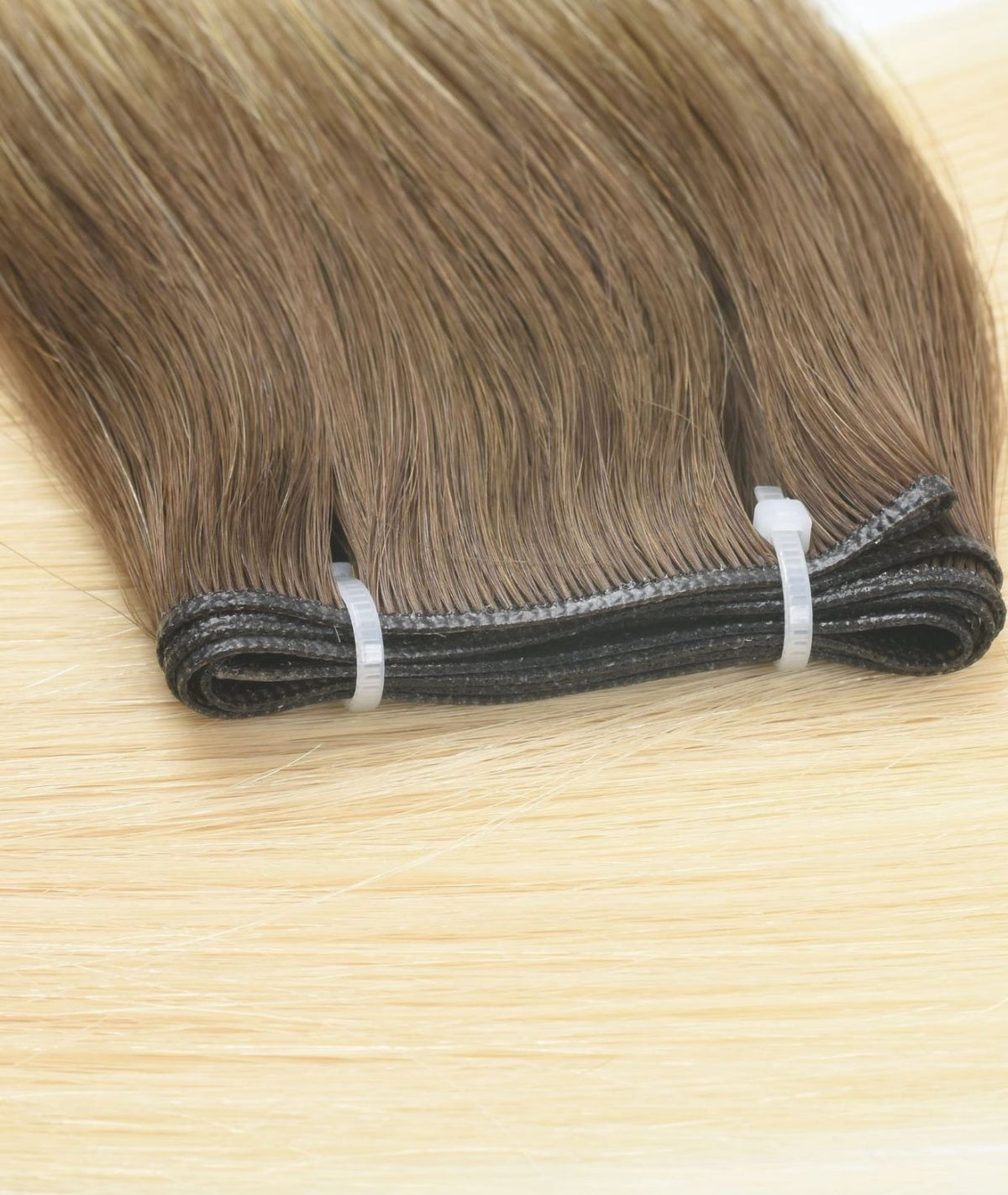 #Arctic Blonde Balayage Genius Weft Hair Extensions